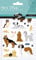 Maildor AE230C - Packung mit 4 Stickerbogen Mimi Stick', 10,5x16 cm, 52 Sticker, Hunde, 1 Pack