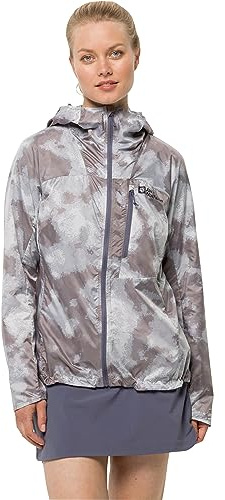Jack Wolfskin Damen PRELIGHT Windbreaker grau S