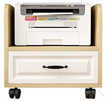 Ständer für mobile Drucker Abnehmbarer Kopierer-Platzierungsschrank unter dem Tischgestell Druckergestell Vom Boden bis zur Decke reichendes Desktop-Chassis Lagergestell Druckerschrank Ständer für Fax