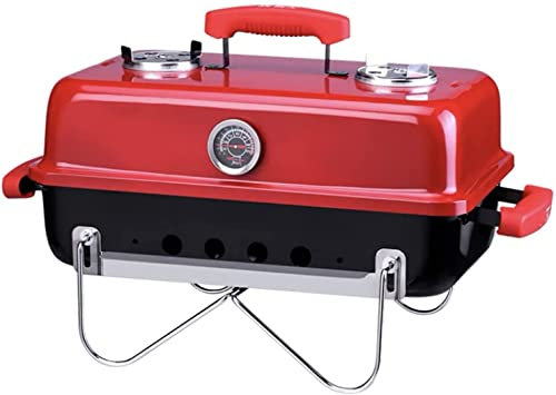 Gasgrill Holzkohlegrill Holzkohlegrill Ofen Outdoor Haushalt Klappbarer tragbarer Grill BBQ