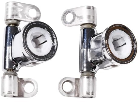 YUCKMZ Scharniere für WC-Sitz 1 Paare Halterung von Deckel und Toilettenbrille Kompatibel mit Roca Toilette AI0002100R