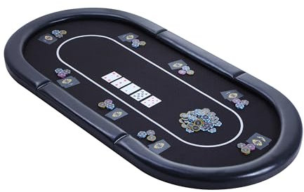 Riverboat Champion Keine Falte Faltbare Pokertischplatte in Speed Cloth (180 x 90cm)