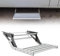 Marchepied pliable manuel pour camping-car, marche d'entrée en alliage d'aluminium, capacité de charge 150 kg, pédale télescopique antidérapante, pour camping-car, remorque de voyage, camion