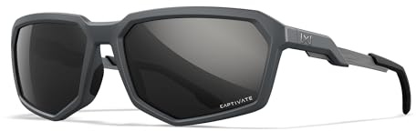 Wiley X WX Recon Captivate Pol Black/Matte Grey Frame