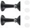 2 Stück RV-Türhalter, Wohnmobil-Türhalter, magnetischer Türstopper, ohne Bohren, Türstopper für Wohnmobil, Bootsfächer, Wohnmobil-Zubehör (Black)