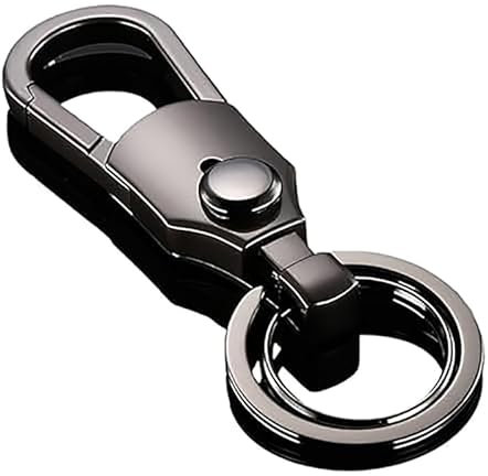 YWXKZZMX Porte Clé Voiture, pour Audi TT Mk1 Type 8N TT Quattro 1998-2006 Portable Anti-Perte Porte-clés Auto Clef Accessoires,A