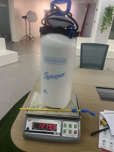 NETTA Garden Sprayer 8 Litre Pressure Pump Sprayer for Weed Killer, Patio Cleaning, Fertilizer, Pesticides, Fungicides, Water Car Cleaning- 8L
