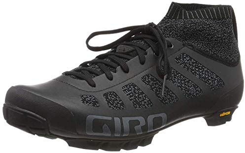 Giro Empire Vr70 Knit MTB, Herren Radsportschuhe - Mountainbike, Mehrfarbig (Black/Charcoal 000), 43 EU