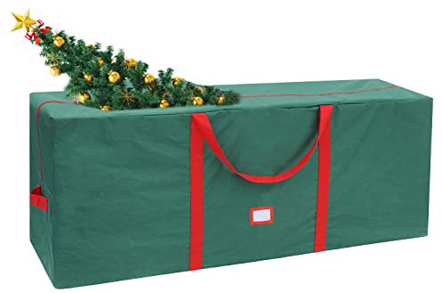 Joiedomi Christmas Tree Storage Bag – Fits up to 9 ft Disassembled Christmas Tree, Durable Oxford Waterproof Material with Carry Handles and Zippered Closure