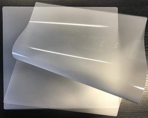100 Laminierfolien mit Abheftrand A4 2 x 125 micron glänzend