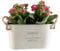 Dust and Things Garden Planters Outdoor and Indoor - Engraved Grandad's Garden Long Plant Pots Outdoor | Mum, Dad, Anniversary, Father's Day, Nan Gifts for Birthday Garden Pots and Planters