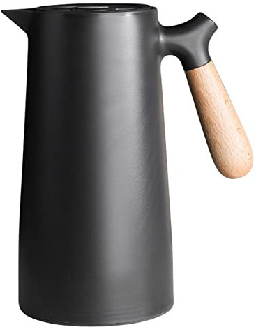 WENJIA Jarra térmica Grande para café, Termo de Doble Pared, Revestimiento de Vidrio para el hogar, cafetera, Olla de Aislamiento para el hogar, jarras al vacío