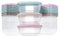 QILZO Pack 24 Recipientes de Plástico 320ml Recipientes para Comida Recipientes para Comida de Bebé Sin BPA Fiambreras Apto para Microondas y Lavavajillas, Congelador, Recipientes con Tapa