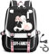 LKY STAR Spy x Family Sac à Dos Femme Fille Cartable Primaire Rucksack,Très Approprié pour L'école, les Voyages,22L