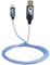BATMAN Official Licensed Light Up Charging Cable. MFI Lightning To USB cable With Flowing Light Effect, Fast Charge And Data Sync. Suitable For iPhones, iPads And iPods.