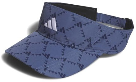 adidas Visiera da donna Monogram Print Fairway, Navy, Taglia unica