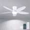 Surtime Ventilatori da soffitto bianchi 6666 da 42 pollici