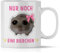 mindmonkeys® Sad Hamster Meme Lustige Tassen Hamsti Lustige Sprüche Tasse | Eini Bierchen | Keramik 300 ml