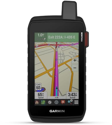 Garmin Unisex Montana 710i GPS-Gerät, schwarz, OneSize