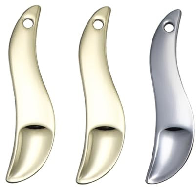 KOMBIUDA 3-teiliges Gesichtscreme-augencreme-messlöffel Make-up-löffel Robuster Kosmetik-pick-stick Für Hautpflegeprodukte