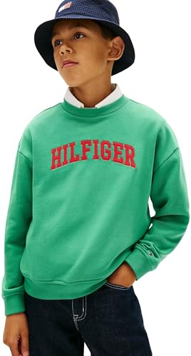 Tommy Hilfiger Jungen Hilfiger Varsity Sweatshirt Kb0kb10404 Sweatshirts (1er Pack)