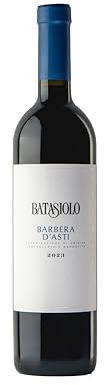Batasiolo BARBERA D'ASTI DOCG - Vino Rosso Pregiato Fermo Colore Rubino - Sapore Fresco Secco (Confezione da 6)