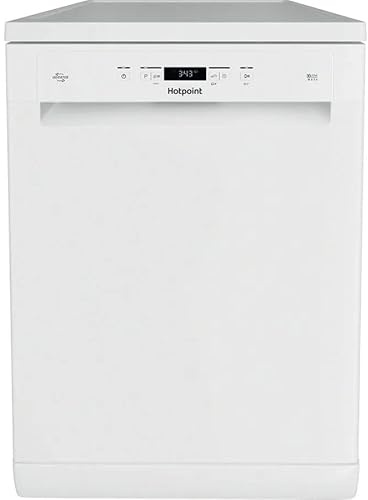 H3FC14BN7AWUK Freestanding Dishwasher, 14 Place Settings, 9 Programmes, Adjustable Baskets, Energy Efficient, Quiet Operation, Rapid Wash, White