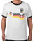 Deutschland Deutsches Fußball Fan-Trikot EM Schwarz/Rot/Gelb T-Shirt Medium Weiß/Schwarz