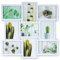 Bilderrahmen 51,5x51,5cm Weiß 9 Fotos 13x18 Fotorahmen Collage Galerie Deko Wohndeko Einrichtung
