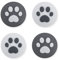 GeekShare 4PCS Silicone Cat Claw Joy Con Thumb Grip Set Joystick Caps Switch and Switch Lite Cover Analog Thumb Stick Grips（Cat Paw 10）