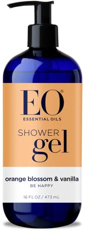 EO, Shower Gel Orange Blossom Vanilla Organic, 16 Fl Oz