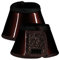 HORZE Hufglocken mit Glitzer, Braun, S