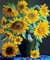 Tamseen DIY Diamond Painting Sonnenblume Vase, 5D Diamant Painting Bilder Erwachsene Pflanze, Diamant Painting Bilder Kinder Kunst Strass Stickerei Sets, für Home Wanddekoration 30X40 cm