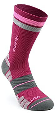 Relaxsan Sport Socks 801 (Fucsia/Rosa, M) Calze Sportive Unisex Uomo Donna