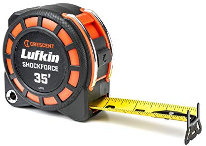 Lufkin 1-3/16 x 35' Shockforce G1 Dual Sided Tape Measure - L1135B