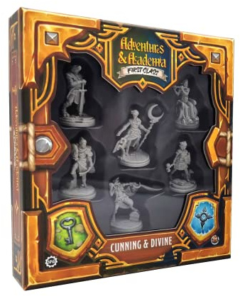 Adventures & Academia: Cunning & Divine Role Playing Miniatures 5E Compatible