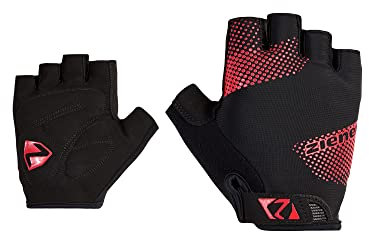 Ziener Erwachsene Camillo Fahrrad/Mountainbike/Radsport-Handschuhe | Kurzfinger - atmungsaktiv,dämpfend, red, 11