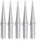 Mesee 5 Stück Ersatz Lötspitzen Set, ETO Lötkolben, Lötspitzen aus Kupfer, Tip Solder Lötspitzen, Kupfer Lötspitzen Kit für Lötstation Schweißen Löten für WE1010NA WES51 WES50 WEP70 Lötstation
