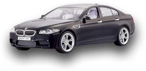 Cartronic RC Fahrzeug BMW Concept M5 - ferngesteuertes Auto - Spielzeug-PKW 1:14 Schwarz - Remote Control car für Kinder ab 8 Jahren