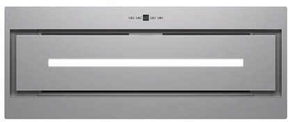 Cata Campana Extractora GPL 75 X Panel de Control Electrónico Display Digital 3 Niveles de Extracción Sistema Fácil Instalación Motor Extra Silencioso Potencia 189,5 W Ancho 70 cm Color Inox
