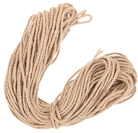 Beavorty Tiragraffi per Gatti in Corda Decorativa da 5 Mm di Spessore Corda in Sisal da 50 M