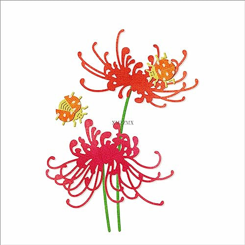 XMZZMX Equinox Metall-Stanzformen für Kartenherstellung, Papierpräge-Stanzschablonen-Set, Vorlagen, Aufbewahrungstaschen, Zubehör, Fotorahmen, Album, DIY, Scrapbooking, Schablonen-Sets
