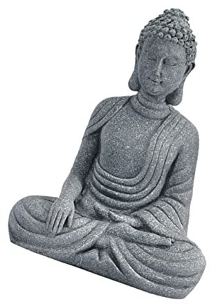 VINTORKY 1 Pc Ornement De Statue De Bouddha Figurine en Garniture De Voiture Décor Chinois Décor De Yoga Bouddha Jardin Zen Décor D'accents De Maison Mini Gadgets Grès Bonsaï