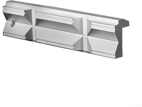 Stabile Schraubstock mit V-förmigen Backen für CNC-Fräsen, Aluminiumlegierung, 1 Set (10,2 cm)