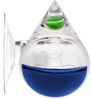 DONGKER Mini Aquarium CO2-Monitor, 1 Stück Acryl CO2 Tester, Aquarium CO2 Test Drop Checker für Aquarien Gepflanzte Fisch Tank (Keine Indikatorlösung)