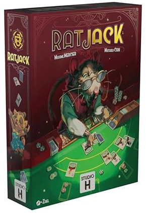 STUDIO H - RATJACK – Die Essenz des Blackjack mit modernen Twists. – Ab 10 Jahren – für 2 bis 4 Spieler