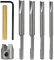 iFutniew Set di 7 frese a penna per tornitura del legno con alberi di taglio pilota, 7 mm, 8 mm, 3/8 pollici, 10 mm