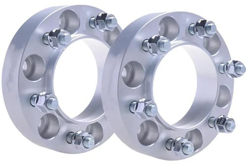FACSER Distanzscheibe Räder Für Ford Für Bronco Für Endeavour Für Everest Für Ranger 2Pcs PCD 6x139,7 93,1mm Hubcentric Rad Spacer Adapter Wheel Spacers(38mm)