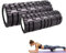 2x Rouleau de Massage Musculaire. Foam Roller pour Trigger Massage Physiothérapie. Rouleau Masseur pour les Jambes, le Dos, les Bras et Relâcher les Tensions Musculaires (33x14cm / 30x9cm)