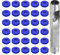 QUARKZMAN 31 Stück Ösen Werkzeug Kit, Ösen Set 12mm Ösenzange Kunststoffösen Kunststoff Ösen Scheiben Rostfrei für LKW Abdeckplane Textil Vorhänge Zelte Sonnensegel Befestigungsclip, Blau